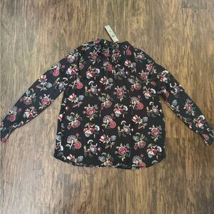 Ann Taylor Multicolor Floral Blouse
